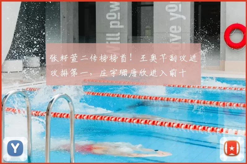 张籽萱二传榜榜首!王奥芊副攻进攻排第一,庄宇珊唐欣进入前十